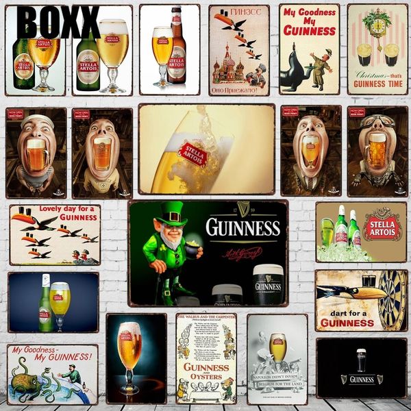

гиннес металлические олова знаки налет металл старинные настенные бар дома искусство ретро ремесло кинотеатр декор 30x20см арт плакат