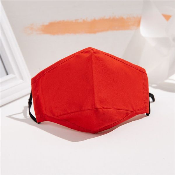 

pure color cotton mask pm2.5 filter anti dust cover men women blank mouth muffle washable reusable face masks 7 n98ju