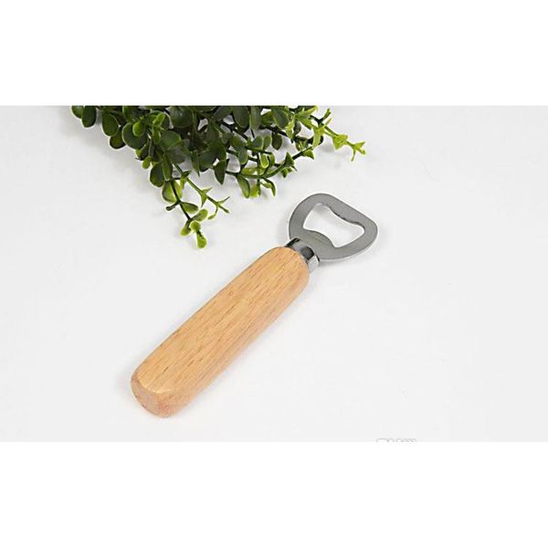 

new style wood handle handheld bartender bottle opener wedding groomsmen gift beer opener sell wmtuhz hxclothes