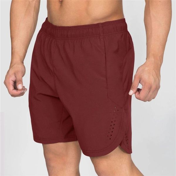 

2020 new summer men shorts fitness bodybuilding shorts mens mesh breathable quick drying fashion casual joggers sportswear, White;black