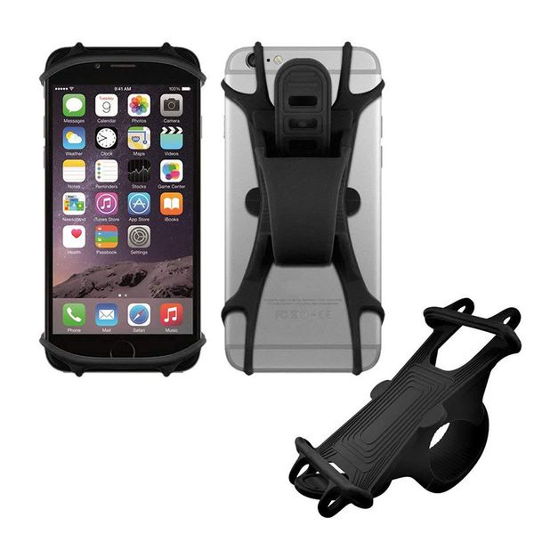 

general telephone motorcycle silicone bracket, mobile phone multi-function and bicycle bracket