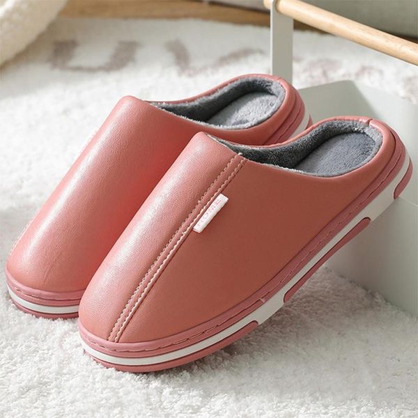 

winter women slippers couple shoes short plush warm ladies casual non-slip soft warm house slipper indoor bedroom fashion new, Black