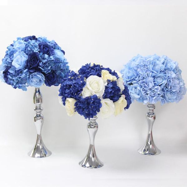 

decorative flowers & wreaths customize diy silk mixed artificial flower ball centerpieces arrangement decor for wedding backdrop table 13col