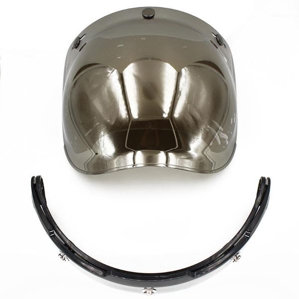 

bubble visor open face motorcycle helmet visor 4 color available vintage helmet windshield shield1