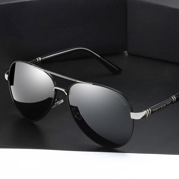 

3deq1day and color changing male sunglasses, polarizing driving mirrors, night vision goggles, fishing glasses3gd, Black