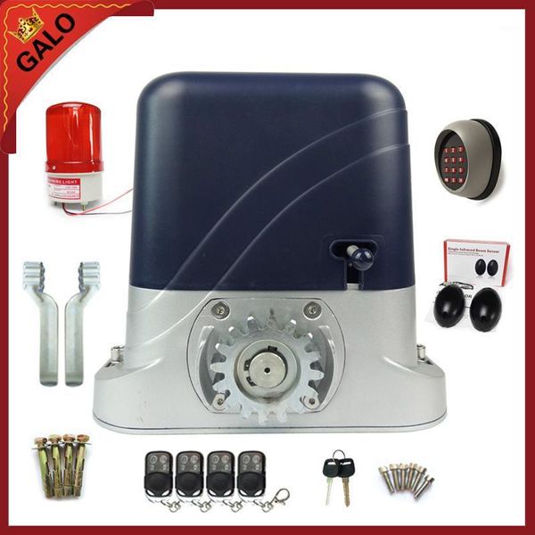 

fingerprint access control waterproof sliding gate operators with limit switch max weight 800kg wireless remote kit support choice1