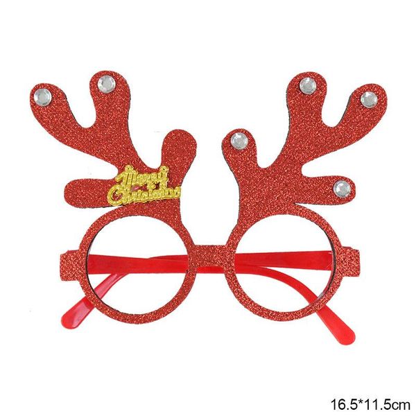 

мульти стиль рождество антлерс санта-клаус снеговика кадр очки для детей для взрослых photo booth реквизит xmas party decor новогодний подар