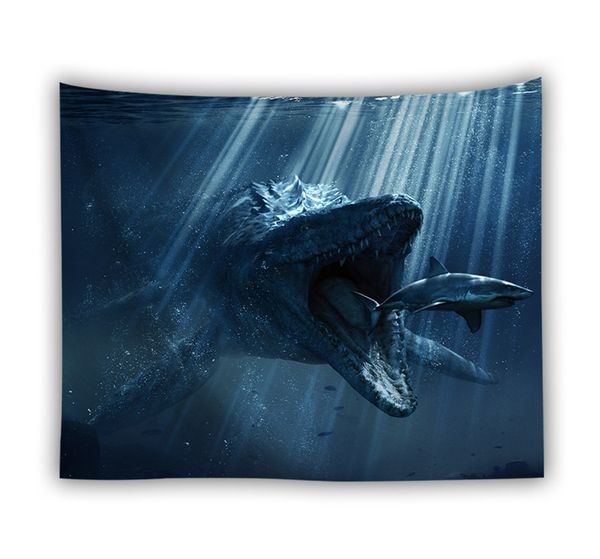

aquatic animal tapestry wall hanging aesthetic trippy hippie tapestries beach towel shawl throw sheet home room decor