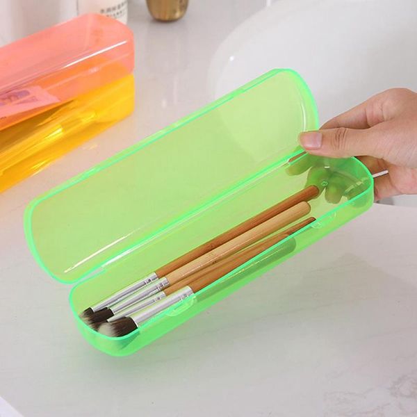 

bath accessory set 1pc portable toothbrush cover holder outdoor travel hiking camping case protect 5 colors