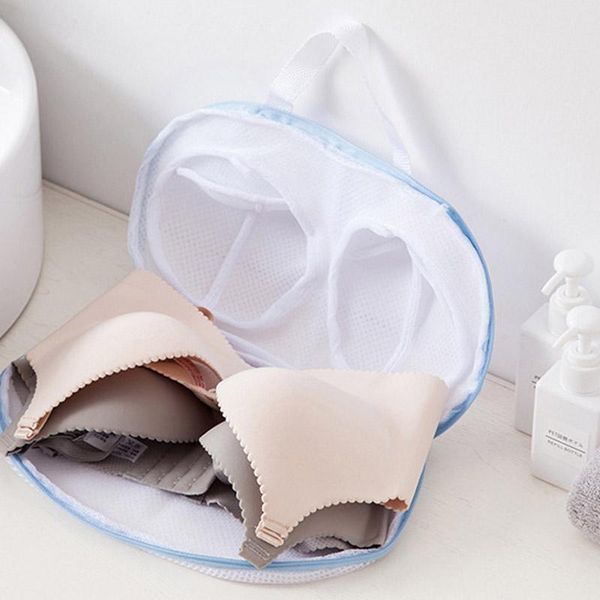 

convenient laundry brassiere bag washing machine special anti-deformation washing bra mesh bag cleaning underwear sports bra