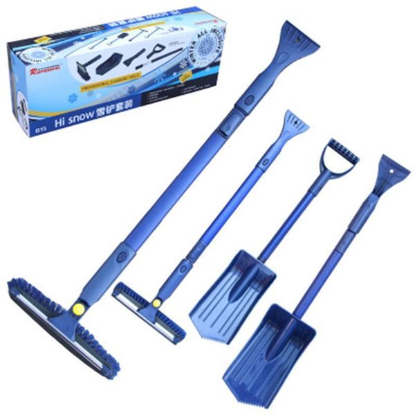 

5pcs set car body windshield abs deicing snow tool snow ice shovel water scraping brush combination winter car accessories h jlluct