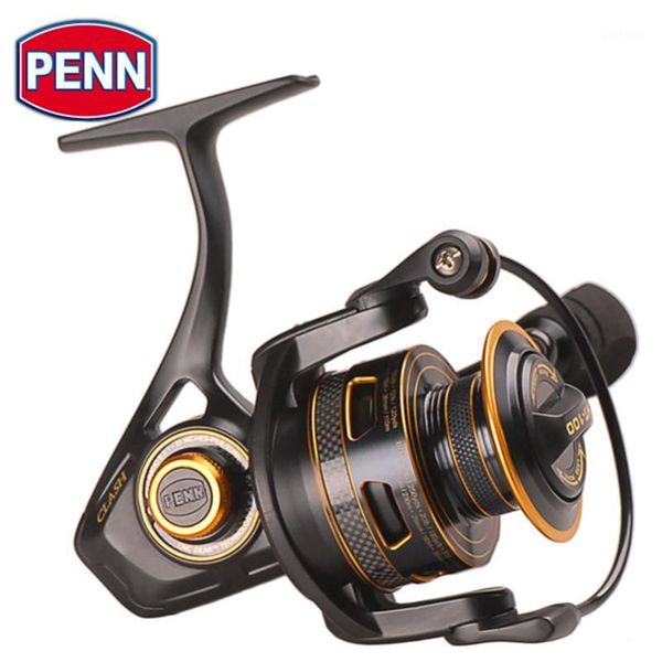 

100% original penn clash cla 2000-8000 spinning fishing reel 8+1bb full metal body saltwater ht-100 bass carp fihsing wheel1