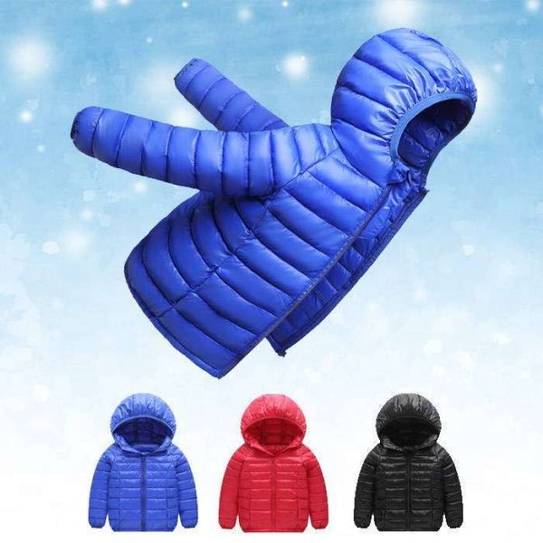 

winter 2020 new children's and down cotton padded clothes, Blue;gray