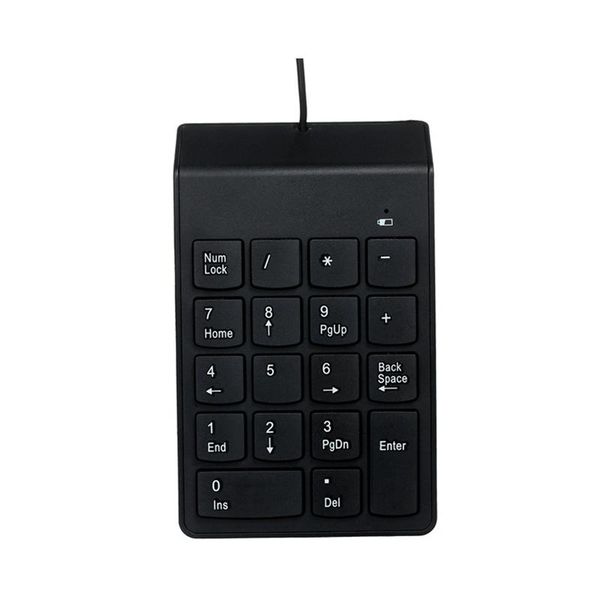 

wired numeric keyboard keypad number 18 keys usb cable for lapwork from home