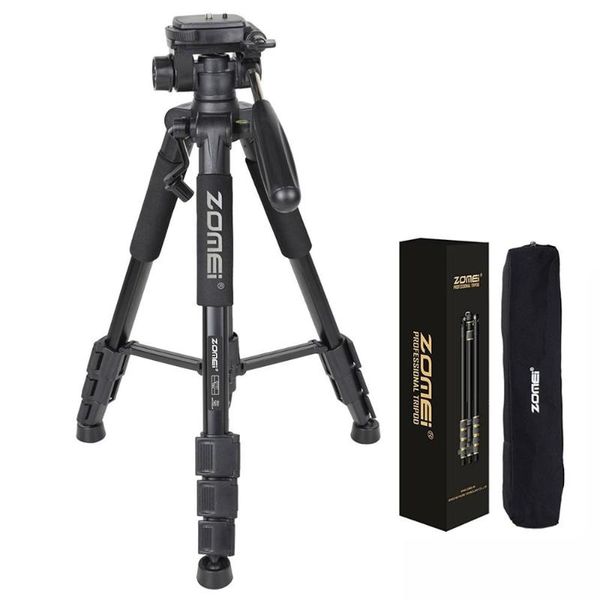 

professional travel q111 portable aluminum tripod with digital camera slr accessories tripod stand for digital slr camera