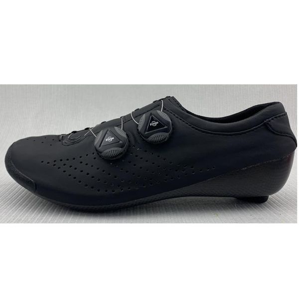 

cycling footwear hyper city c8d road shoes carbon shoe bike professional, Black