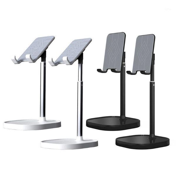 

adjustable phone stand holder portable metal deskmount lazy tablet lapbracket for an-droid smartphones1