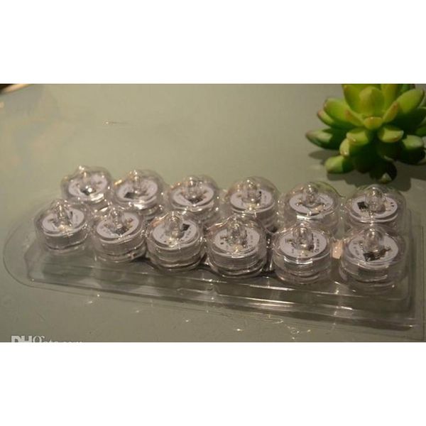 

led submersible waterproof tea lights decoration candle even sqcitk homes2007