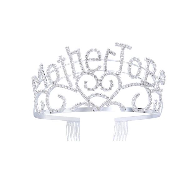

металлическая мать, чтобы быть tiara hearts crown с игристыми стразами для душа будущее, ожидаемое аксессуар мамы, Golden;silver