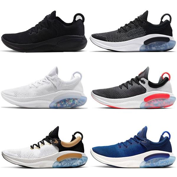 

2020 joyride run fk knit running shoes mens womens purple sunset tint black red grey pink oreo white sports outdoor sneakers