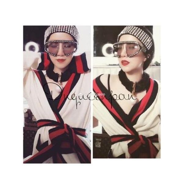 

women brand designer striped hair bands full rhinestone elastic headband designer headband bandana headbands jllspm sinabag