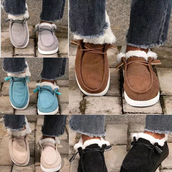 

xys8c autumn cotton new winter boot cotton kid genuine leather women's boots winter festive fashion fluffy and boots, Black