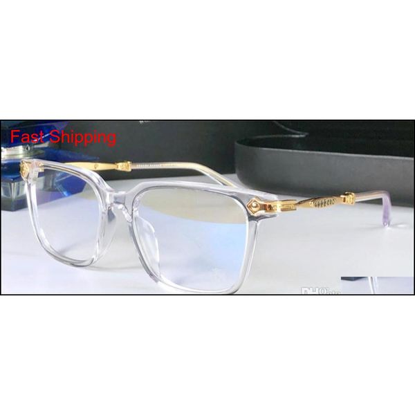 

new popular retro men optical glasses oralover punk style design retro square frame hd lens can make pr qylhof nana_shop, Black