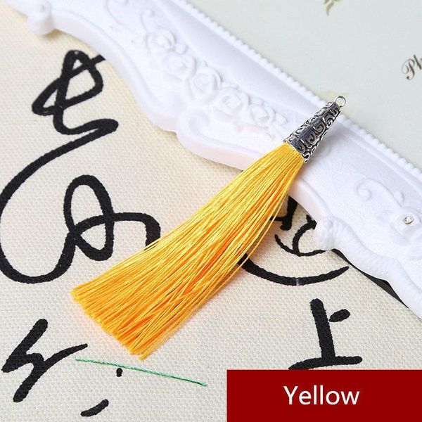 

10pcs mini metal cap tassel jewelry curtain garments decorative accessories diy key cell phone bag fringe trim tassels pendant h jllgmk