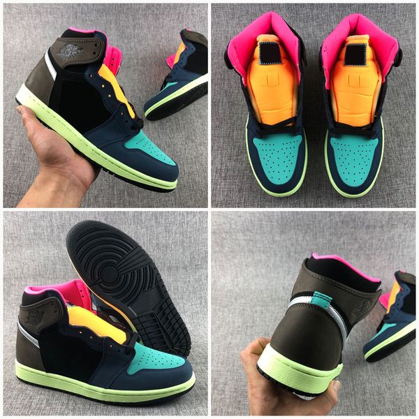 

2021 new high og jumpman 1 1s bio hack mens women basketball shoes jumpman for men sports sneakers trainers shoes size 36-47fast