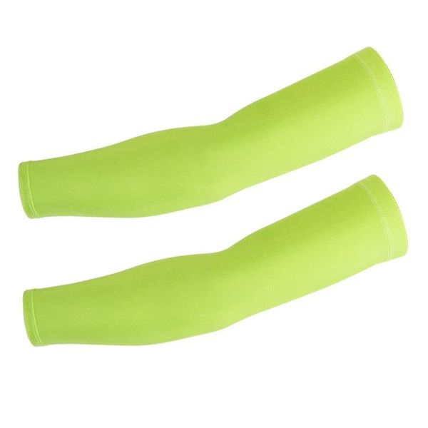 

summer new style men's ice sleeve arm guards outdoor riding solid color sports guards uv protection sunscreen ice silk sleeves, Black