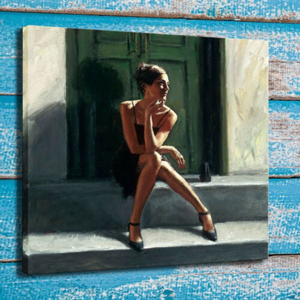 

ожидание романтики люси домашнее украшение гластина / hd печать маслом картины на холсте настенное искусство холст фотографии 210102