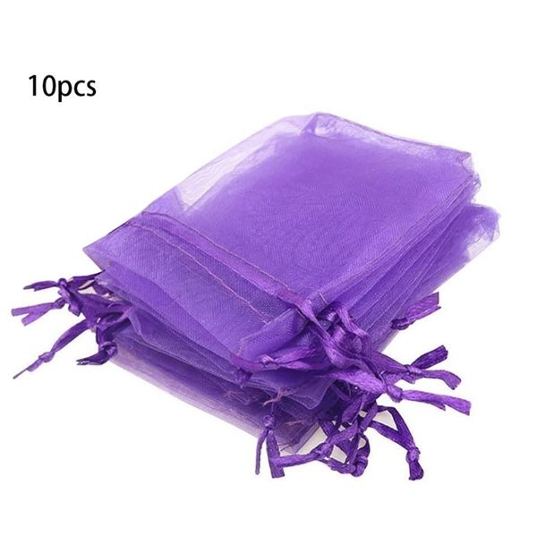 

10шт свадьба тонкая сетка подарочная сумка drawstring дизайн пряжа сумка партии сплошной цвет конфеты благосклонность сумка h bbyxbe xmh_hom