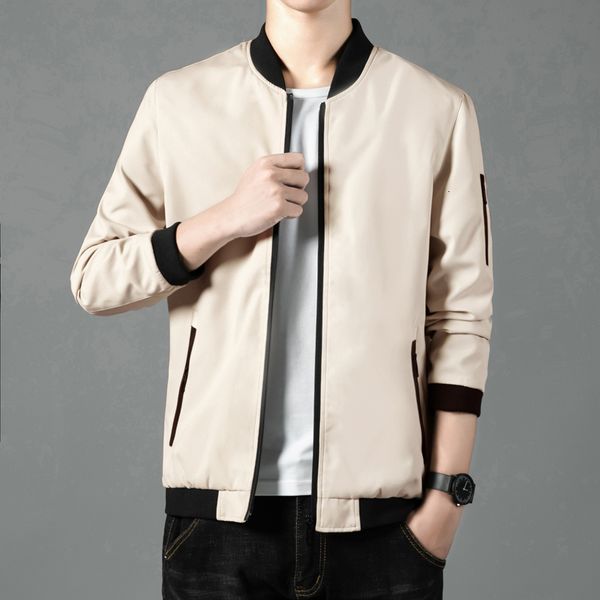 

2021 new autumn mens lightweight baseball jacket men fashion clothing thin coat plus size 4xl 5xl 6xl i6uj, Black;brown