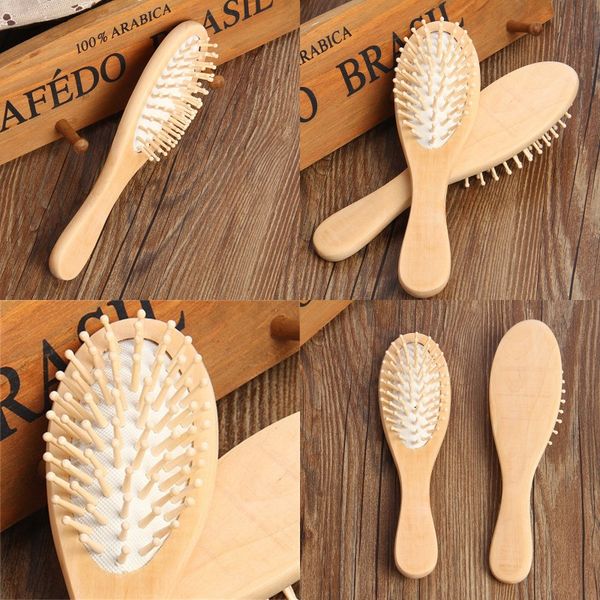 

massage hair care solid wood comb antistatic detangling airbag knot styling combs multi function hairdressing brush barber tools 3 35hs b2
