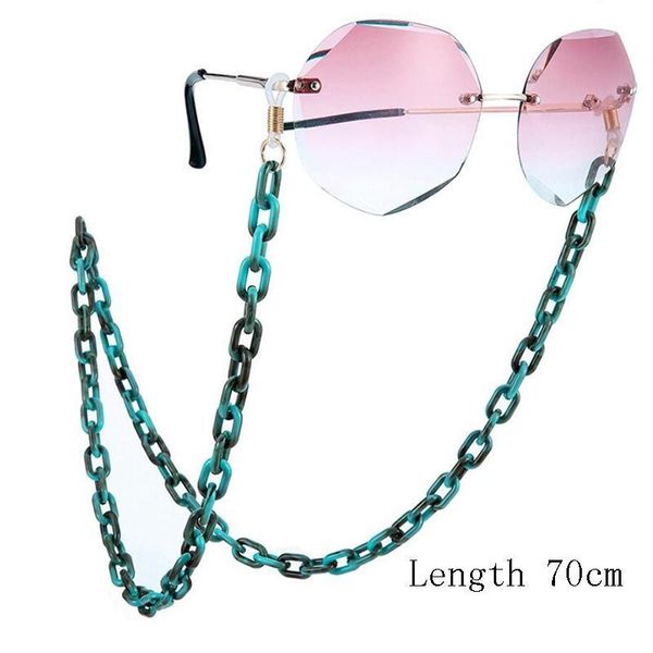 

new multi-color acrylic sunglasses chain women reading glasses hanging neck chain largand glasses chain leopard eyeglass jllcwo