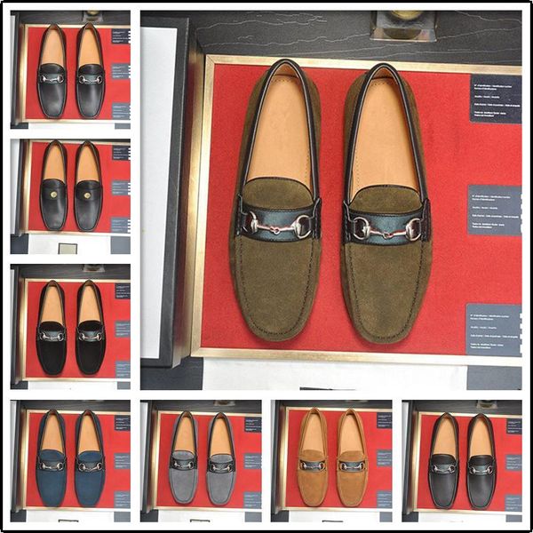 

fashion luxury italian moccasins men loafers genuine leather shoes designer men flats lightweight driving shoes male loafers, Black