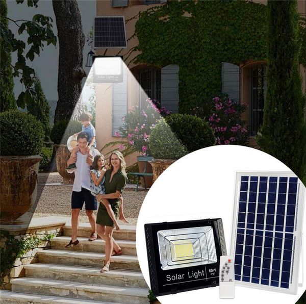 

40w 60w 100w solar led outdoor lighting waterproof ip67 solar flood light aluminum outdoor garden garage led solar lamp