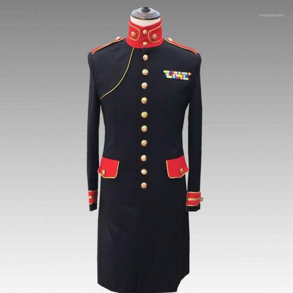 

male singer male dj stage costume slim black plus red suit men's windbreaker nightclub bar costumes1, White;black