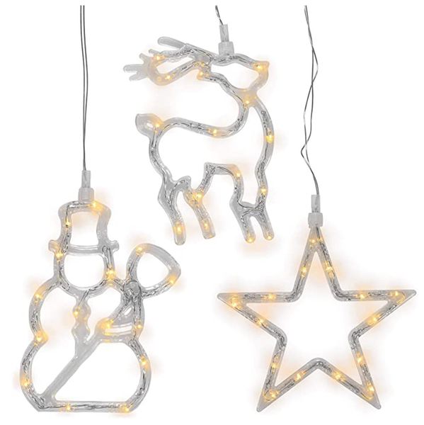 

3шт рождественские огни светодиодные заостренные светлые струны свадьбы рождественские украшения для браслетов серьги, делающие рождественск