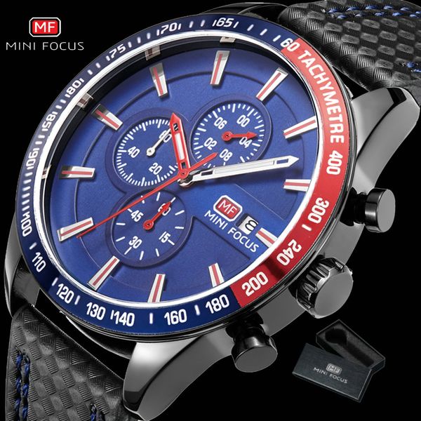 

mini focus cool army chronograph waterproof men's watch sport silicone mental strap wristwatch relogio masculino calendar, Slivery;brown