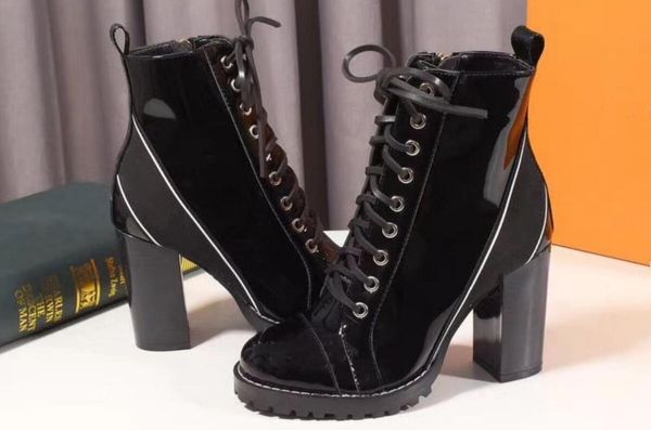 

new mens and womens same style original short boots shoes winter fashion designer trump shoes famous brand direct sales factory onl, Black