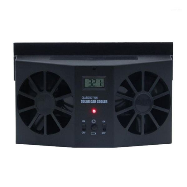 

new 2w car solar exhaust fan solar car exhaust fan cooling artifact heat durable1