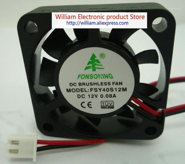 

fans & coolings original fonsoning 40*40*10mm 4cm 12v 0.08a fsy40s12m mute cooling fan1