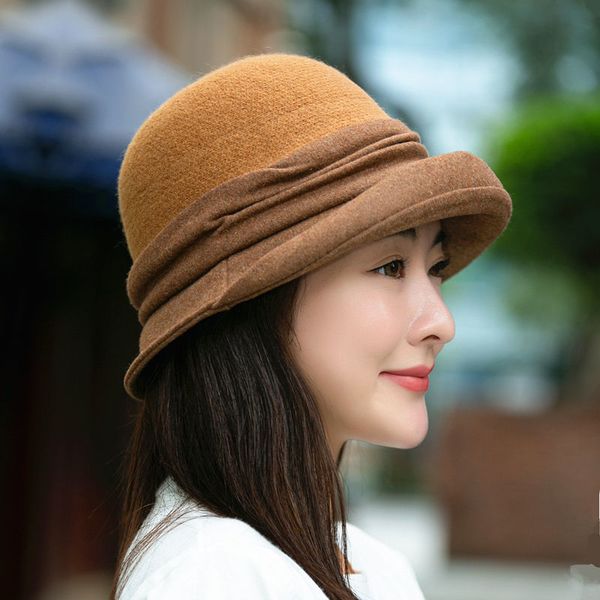 

women's fisherman's autumn and winter korean fashion versatile hat