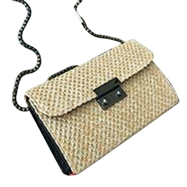 

women summer rattan handbag shoulder lady crossbody straw straw bag tote x5xa