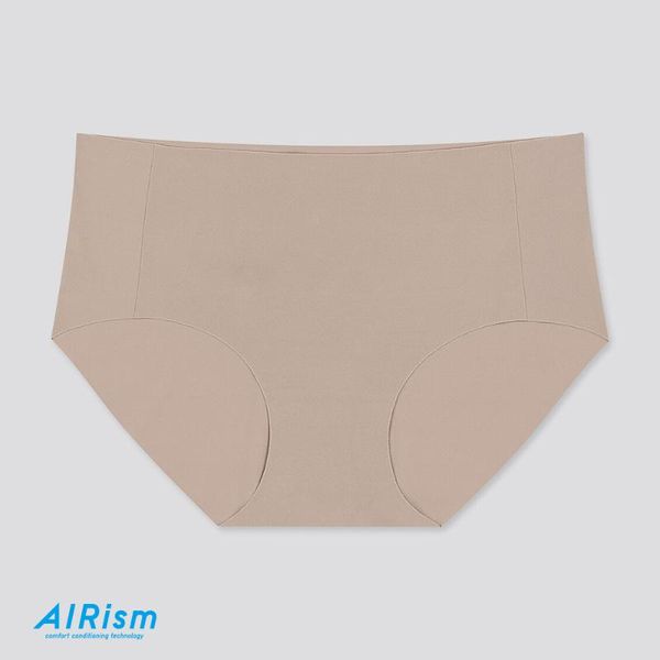 

women's airism shorts (seamless) (triangle) (underpants) (comfortable underwear) 423049, Black;pink