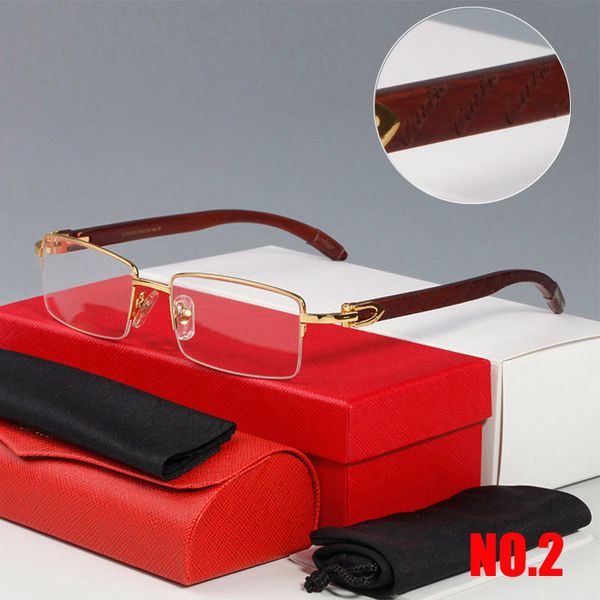 

framele full frame half frame eyeglae wooden unglae for men women fahion glae rimle brown lene engraving ca, White;black