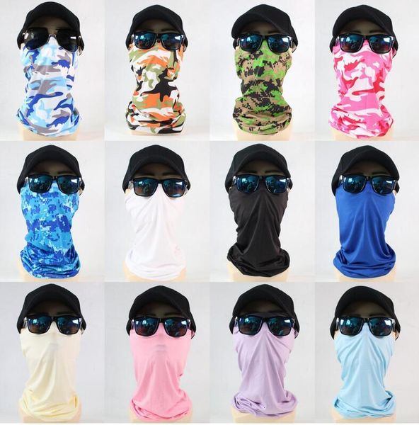 

seamless magic bandana neck gaiter skull mask headwear motorbike hiking scarf cycling bandanas fishing turban o ring neckerchief headwear x5, Black