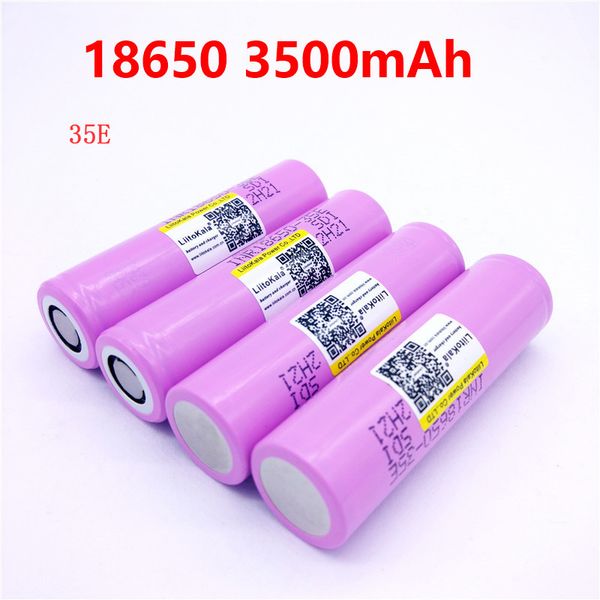 

liitokala is suitable for 18650 3500mah batteries 13a discharge inr18650 35e inr18650-35e lithium ion 3.7v rechargeable battery remote c