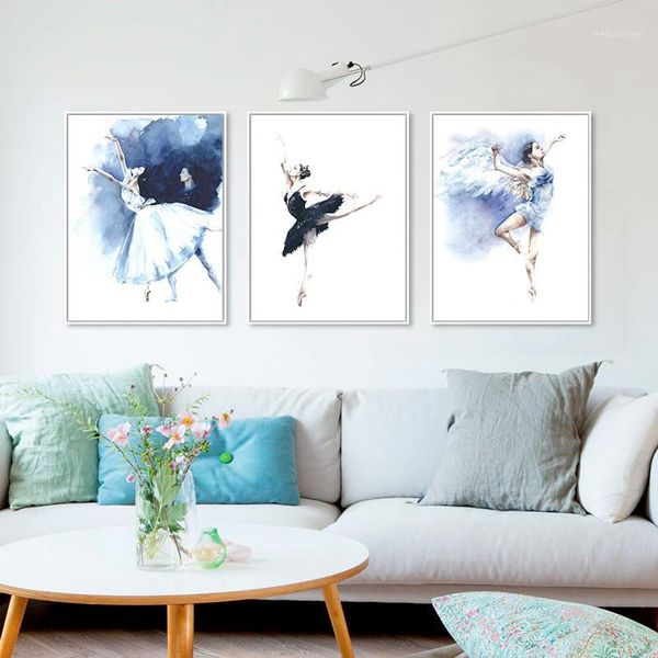 

paintings abstract minimalist posters and prints ballet dancer angel girl room decor wall art canvas painting for home decoration pictures1